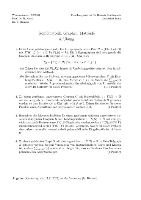 Ue04 Bei diesem Dokument handelt es sich um das 04 Übungsblatt des