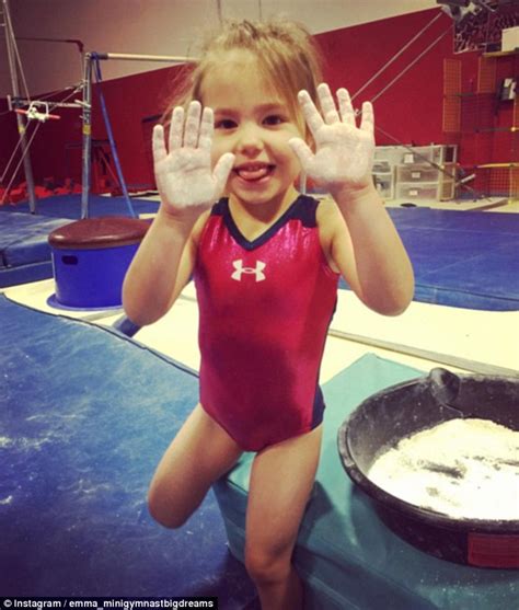 Three Year Old Gymnastics Prodigy Emma Rester Has 65 000 Instagram Fans