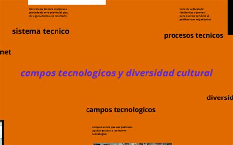 Campos Tecnologicos Y Diversidad Cultural By Karol Luciano On Prezi