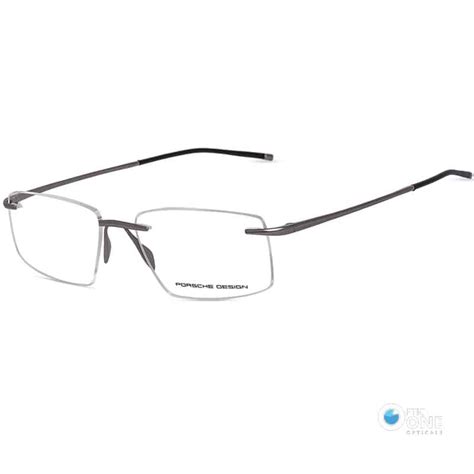 Porsche Design Eyewear 8362 Sleek Titanium Rimless Eyeglasses Optic One Uae