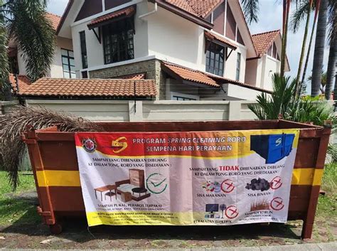 KDEBWM Sedia Tong Roro Kutip Sampah Pukal Di 384 Kawasan Sekitar MBSA