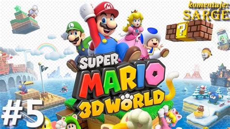 Zagrajmy W Super Mario 3d World Odc 5 Świat 4 World 4 Youtube