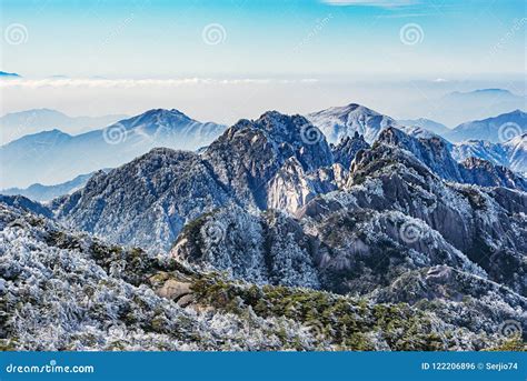 Huangshan National park. stock photo. Image of environment - 122206896