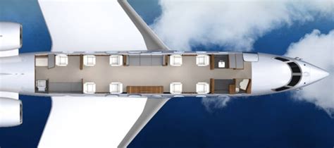 Gulfstream G650 Interior Layout