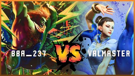 BBA 237 Blanka Vs Valmaster Chun Li Street Fighter 6 Ranked