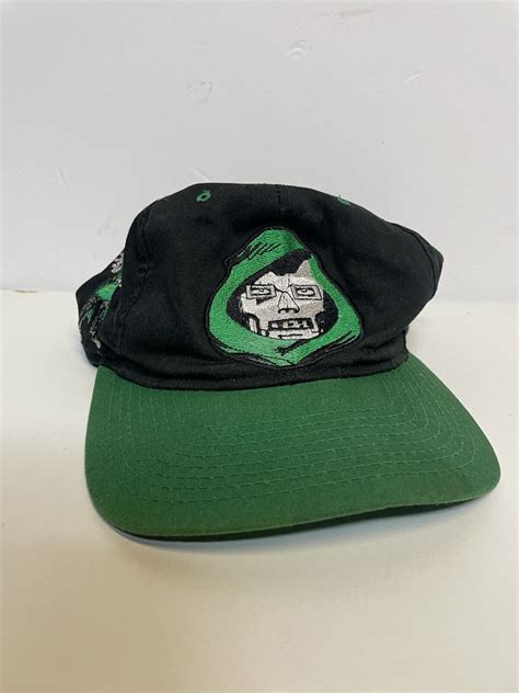 Rare Vintage Marvel Doctor Doom Mf Doom Hat 1993 Bloc Gem