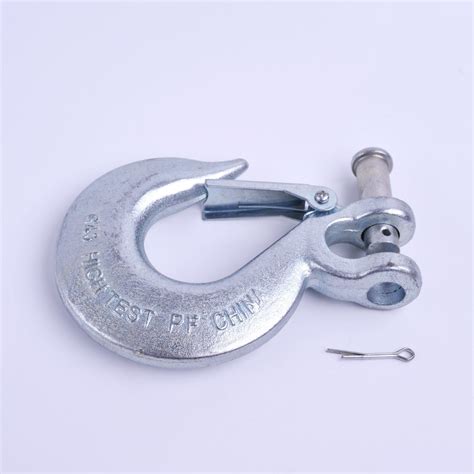 Forged Steel U S Type Clevis Slip Hook With Latch A331 China Rigging