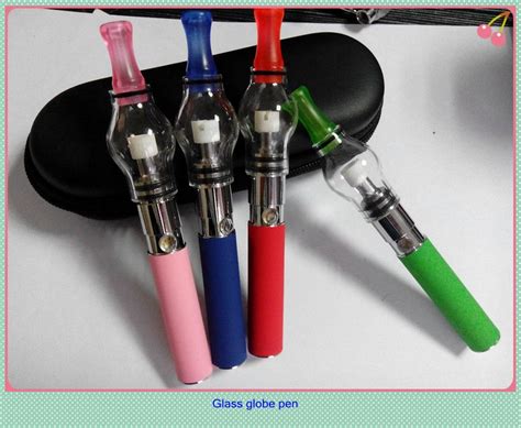 Ego Evod Electronic Cigarette Wax Pen Smoking Kit Glass Dome Vaporizer Pen Wax Glass Globe Vape