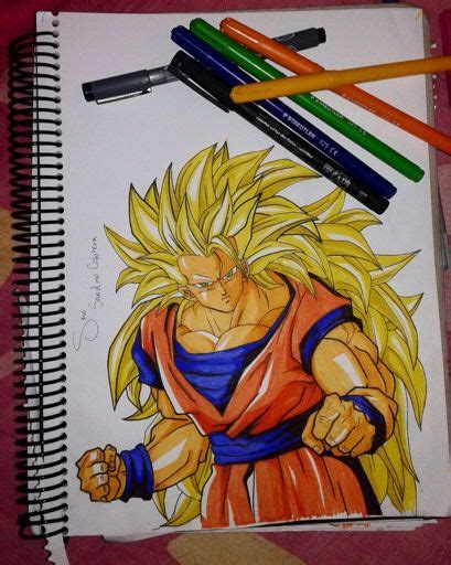 GOKU SSJ3 TERMINADO DRAGON BALL ESPAÑOL Amino