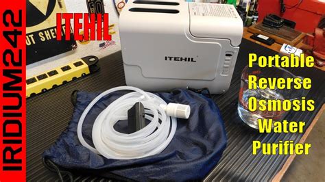 Itehil Portable Reverse Osmosis Water Purifier Use Anywhere Youtube