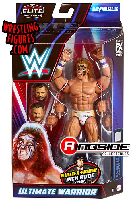 Ultimate Warrior White Gear Wwe Elite Survivor Series 2022 Wwe Toy Wrestling Action Figure