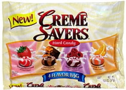 Creme Savers 4 Flavor Bag Hard Candy - 10.5 oz, Nutrition Information ...