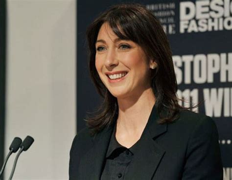 Samantha Cameron Helps Launch London Fashion Week Mirror Online