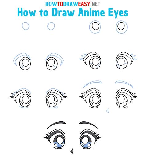 Anime Eyes Sketch Tutorial