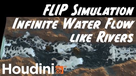 You Can Simulate Rivers Using A FLIP Tank Setup In Houdini FLIP Tanks