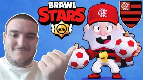 COMPREI A SKIN DO FLAMENGO BRAWL STARS 8 YouTube