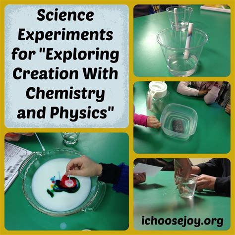 Physics Experiments | Apologia chemistry, Physics experiments ...