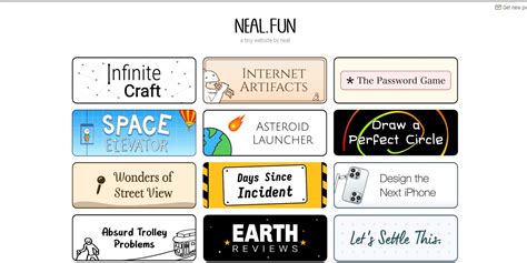 Best Neal.Fun Games If You Like Infinite Craft