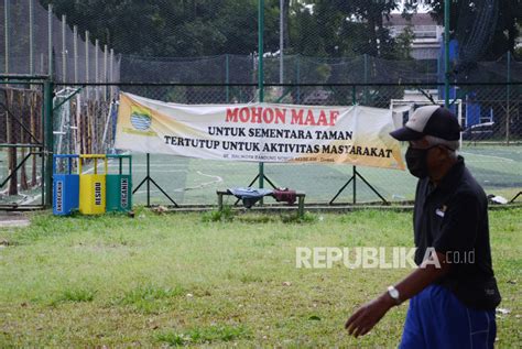 Kurang Terawat Kondisi Taman Persib Memprihatinkan Republika Online