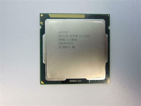 Buy Intel Xeon E3-1245 3.30GHz Quad Core CPU Processor LGA1155 SR00L