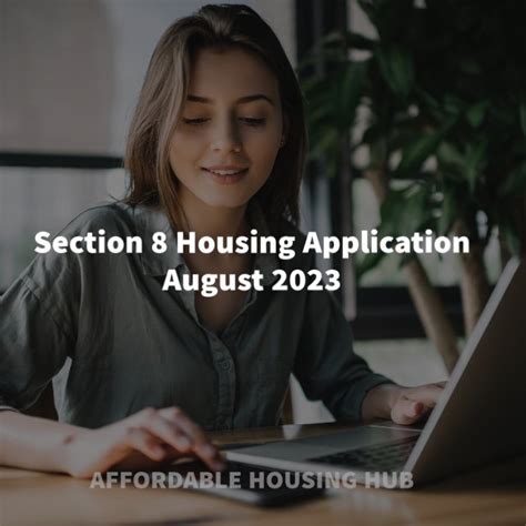 Section 8 Application August 2023 Guide — Affordable Housing Hub