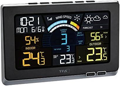 TFA Dostmann Spring Breeze Funk Wetterstation 35 1140 01 Mit