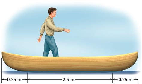 Solved A Man With A Mass Of Kg Stands Up In A Kg Chegg