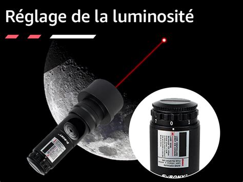 Svbony Collimateur Telescope 1 25 avec 2 Adaptateur et Luminosité 7