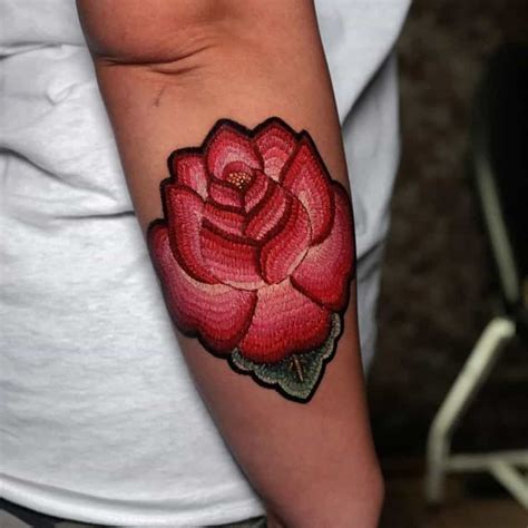 65 Exciting Embroidery Tattoo Ideas | Embroidery tattoo, Tattoos ...