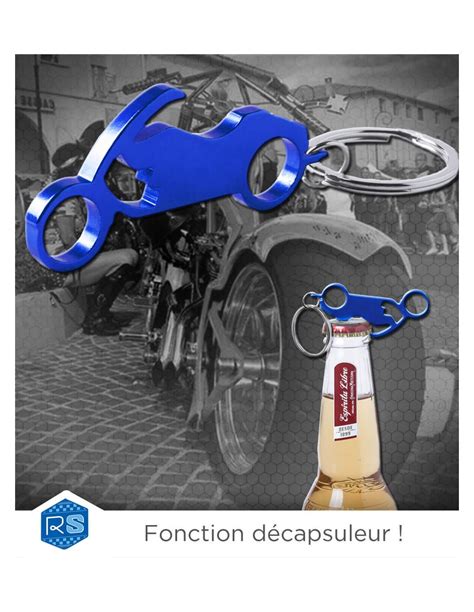 Porte clé moto personnalisé décapsuleur Porte clé à partir de 0 49 ht