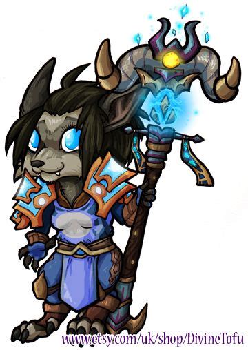 Warcraft Gaming Computer Games Art Game Art Chibi Cute Commission Divinetofu Wow Troll Orc