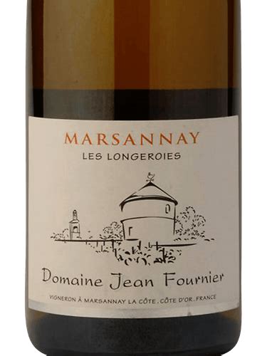 2018 Jean Fournier Marsannay Les Longeroies Blanc Vivino United States