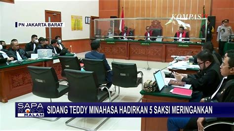 Ahli Digital Forensik Pihak Teddy Minahasa Sebut Chat Difoto Tak Sah