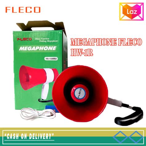 TOA Megaphone Fleco HW 1R 10W Multifungsi Toa Kecil Fleco Toa