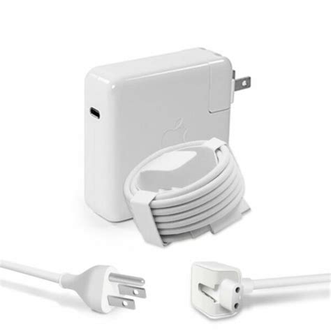 Apple A W Usbc Power Adapter For Macbook Pro White For Sale