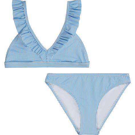 Firefly Capri JR bikini BLUE STRIPE Köp online hos Intersport