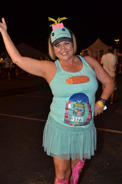 SCRUMP (Lilo and Stitch) running costume - 2014 Disneyland 5K ...