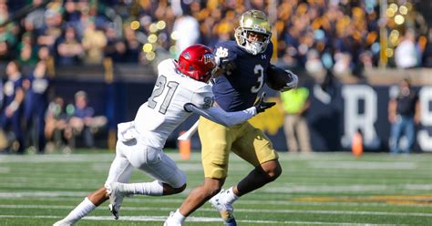 How Rb Logan Diggs Found The Hot Hand For Notre Dame Vs Unlv