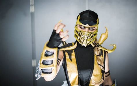 Female Scorpion Cosplay Mortal Kombat Cosplay Best Cosplay