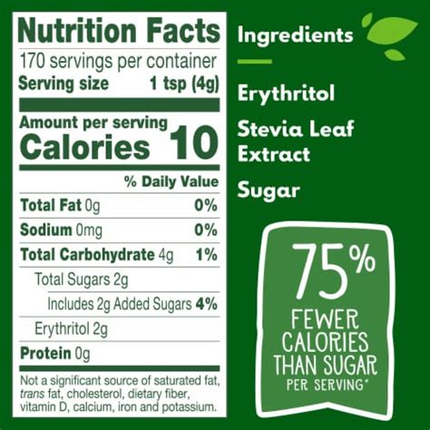 Truvia Cane Sugar Blend Mix Of Stevia Sweetener And Cane Sugar 24 Oz Bag 24 Oz Kroger