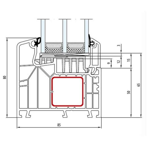 Detailzeichnungen Kunststofffenster IDEAL 8000 Fensterblick De