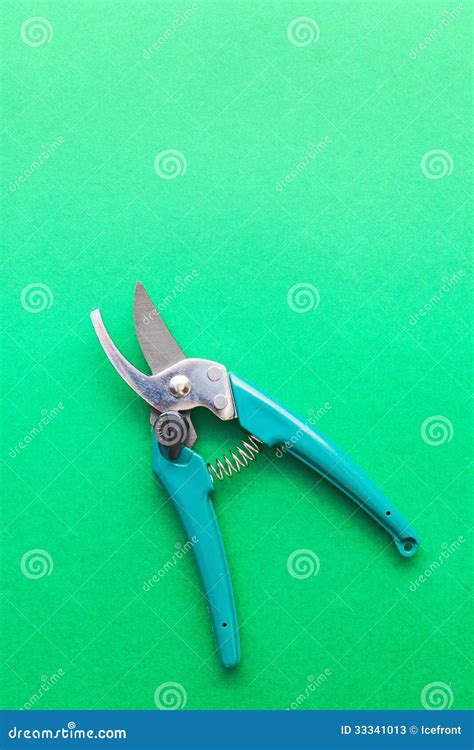 Garden scissors stock image. Image of metal, equipment - 33341013