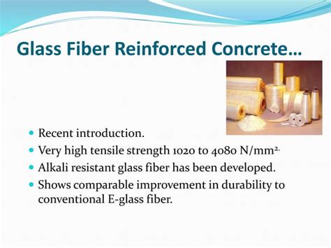 a project on fibre-reinforced-concrete. | PPT