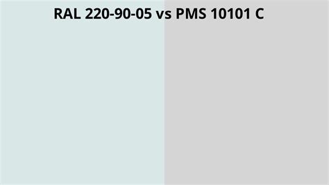 Ral Vs Pms C Ral Colour Chart Uk