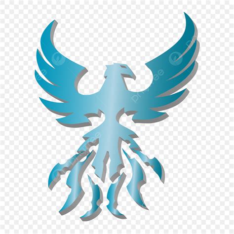 Gambar Logo Burung Phoenix Biru D Png Gratis Dan Eps Burung Phoenix