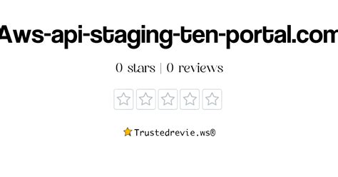 Aws Api Staging Ten Review Legit Or Scam 2024 New Reviews