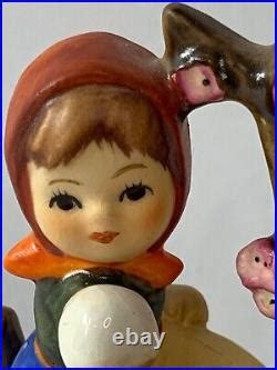 Vintage Goebel M I Hummel Apple Tree Boy And Girl W Germany 141