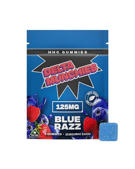 Delta Munchies Blue Razz Hhc Gummies Mg X Mg Cbd Bratislava