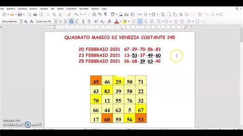 Il Quadrato Magico Nel Lotto Come Applicarlo E Perch Funziona A