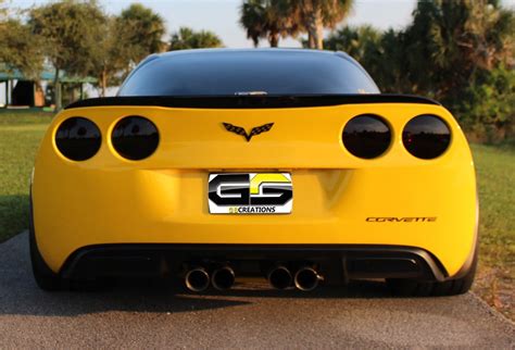 Smoked Tail Light Covers Blackout Lights For C Corvette Best